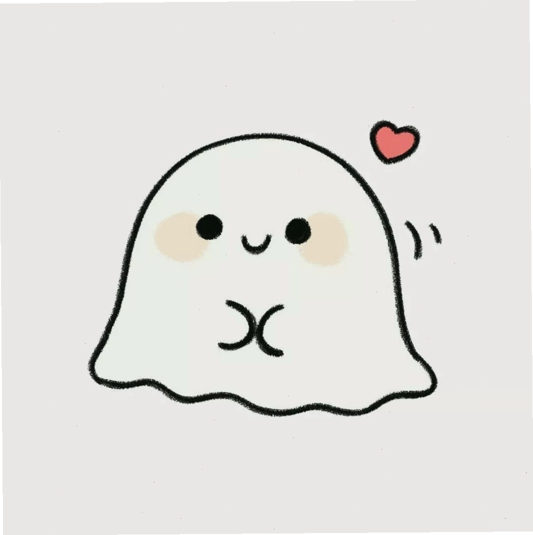 Hình ảnh chú mèo chibi nằm cuộn tròn