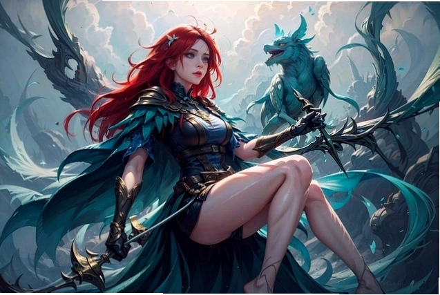 Hình ảnh cô gái anime buồn với phong cách 3D ấn tượng
