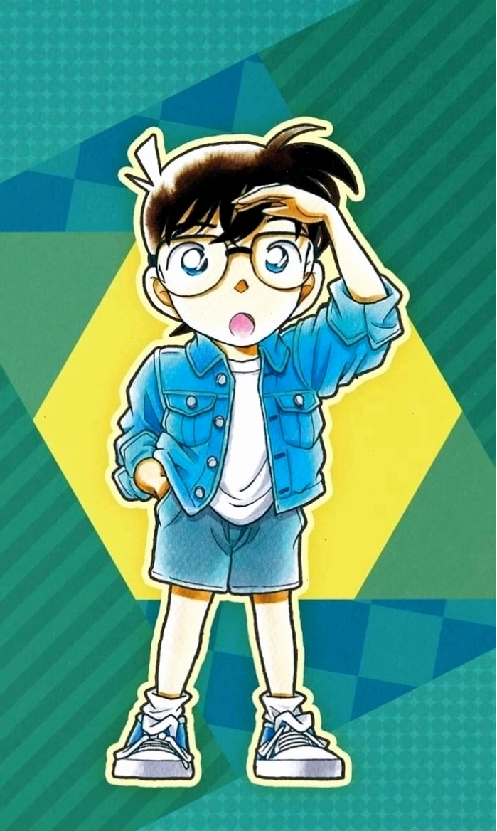 Hình ảnh Conan chibi ngọt ngào