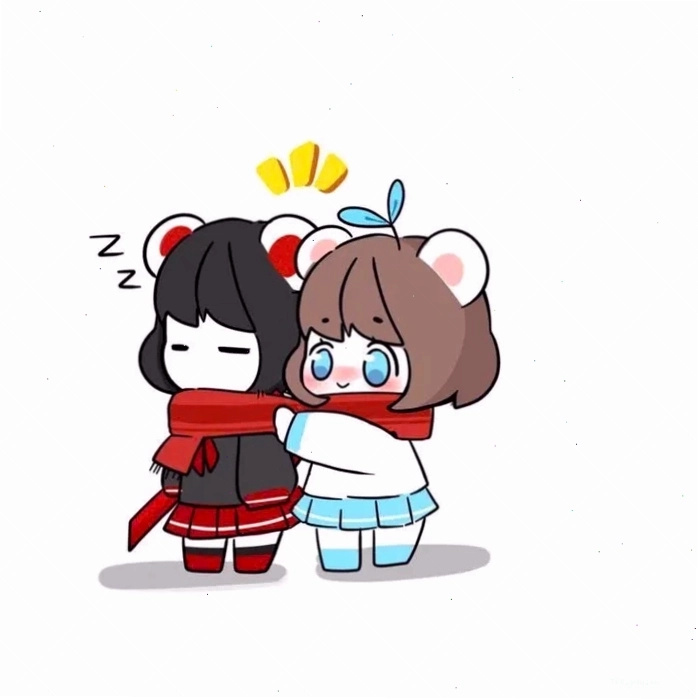 Hình ảnh mèo Simmy anime chibi với đôi mắt to tròn và biểu cảm tinh nghịch