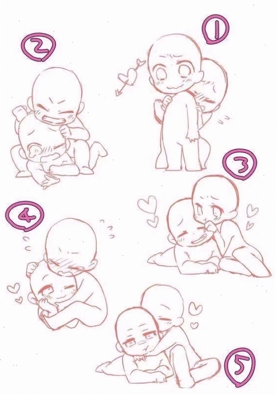 Hình ảnh minh họa một mẫu anime chibi base đáng yêu