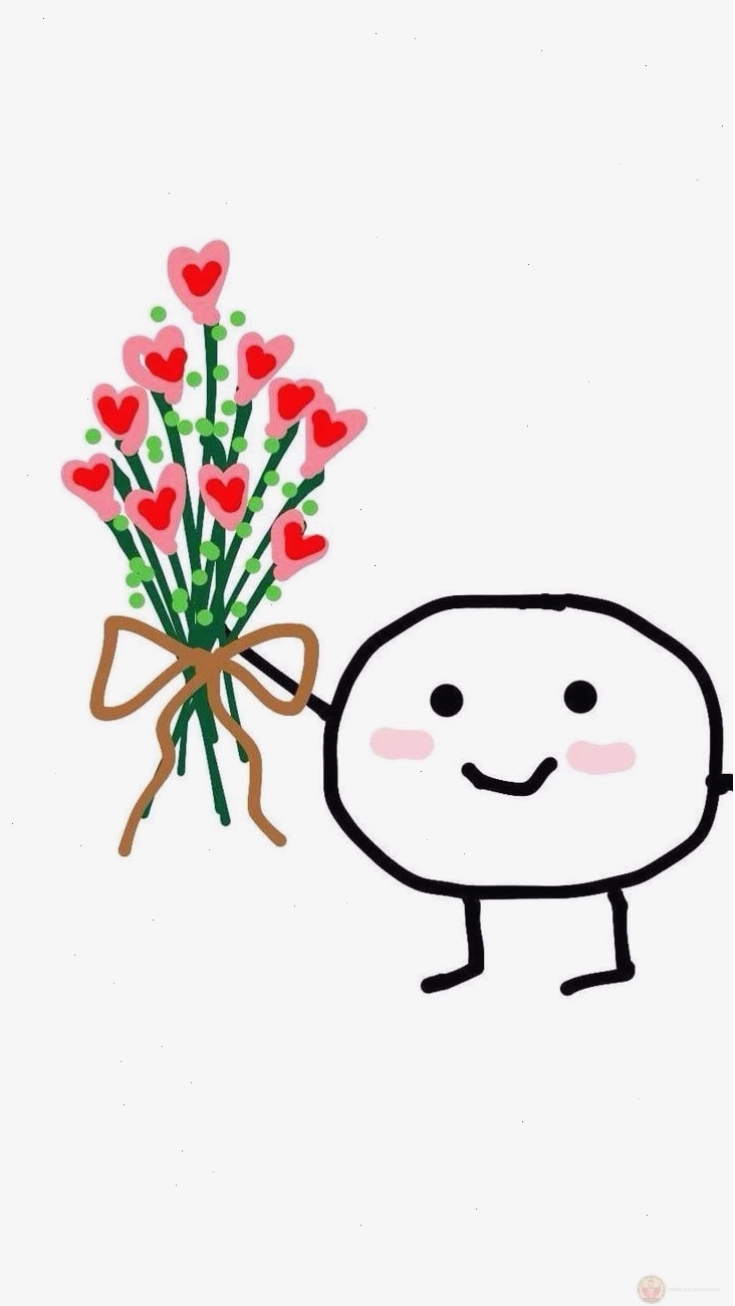 Hình ảnh tặng hoa hài hước