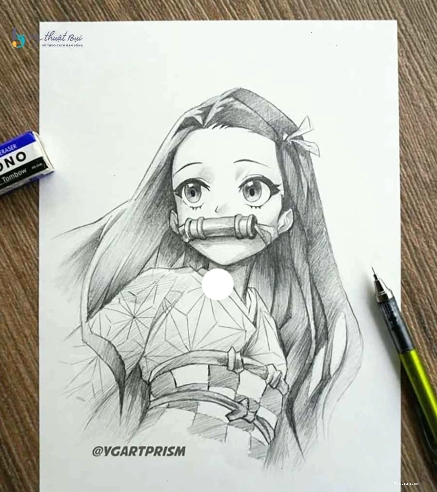 Hình ảnh tranh vẽ anime nam với phong cách đường phố bụi bặm