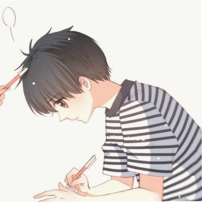 Hình đôi anime cắt siêu dễ thương
