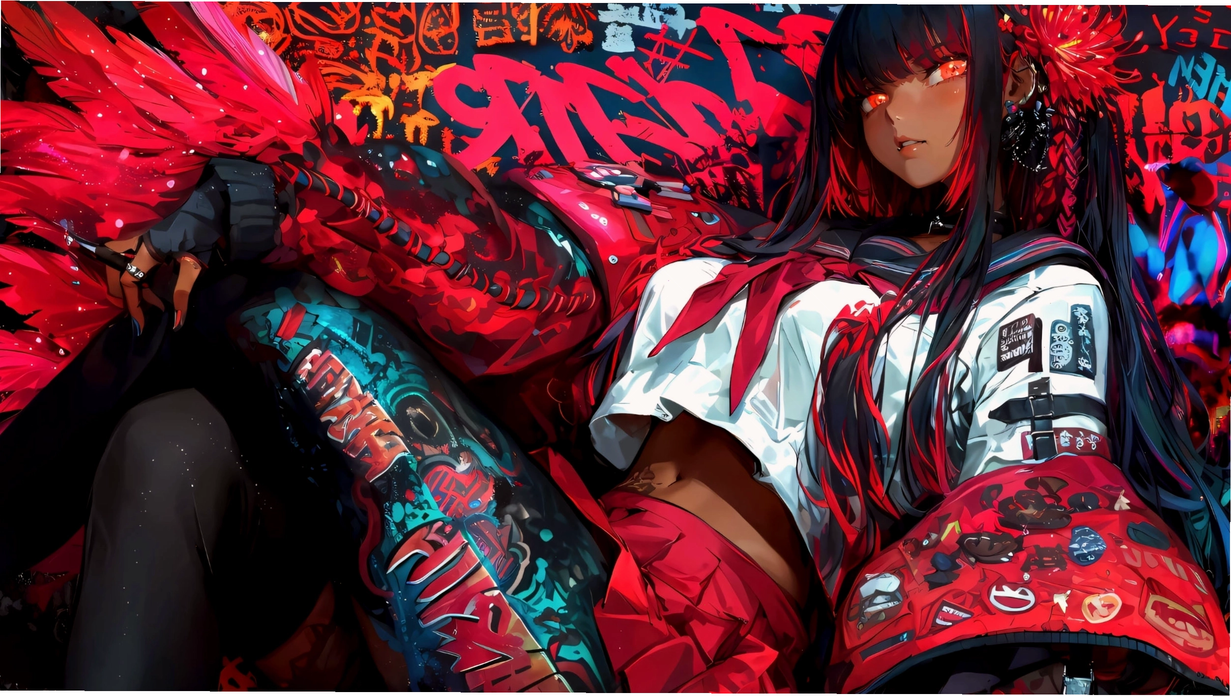Hình nền anime 4k nhân vật nam buồn