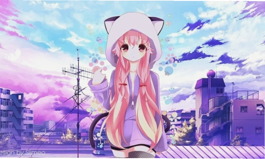 Hình nền anime dễ thương với các nhân vật chibi