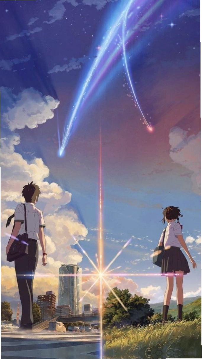 Hình nền anime nam với biểu cảm nghiêm túc