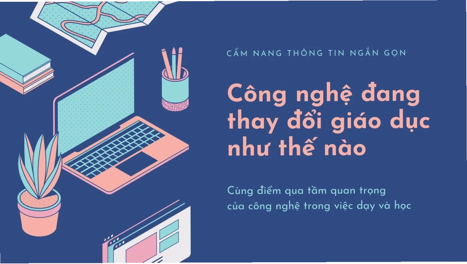 Hình nền bản thuyết trình công nghệ màu xanh dương các thành phần cùng kích thước