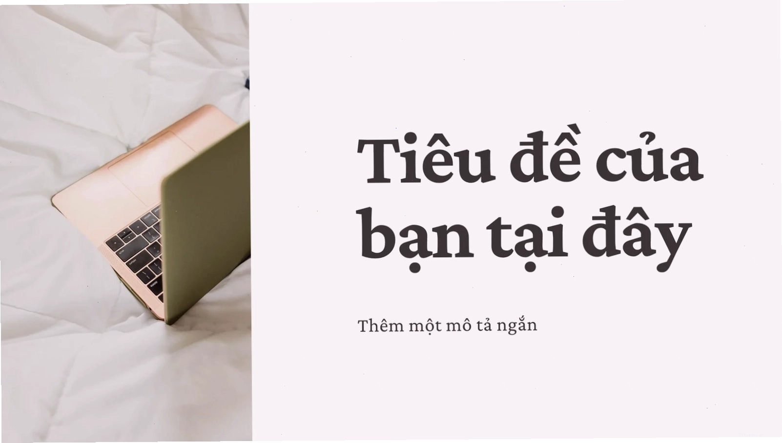 Hình nền bản thuyết trình doanh nghiệp đơn giản phông chữ serif