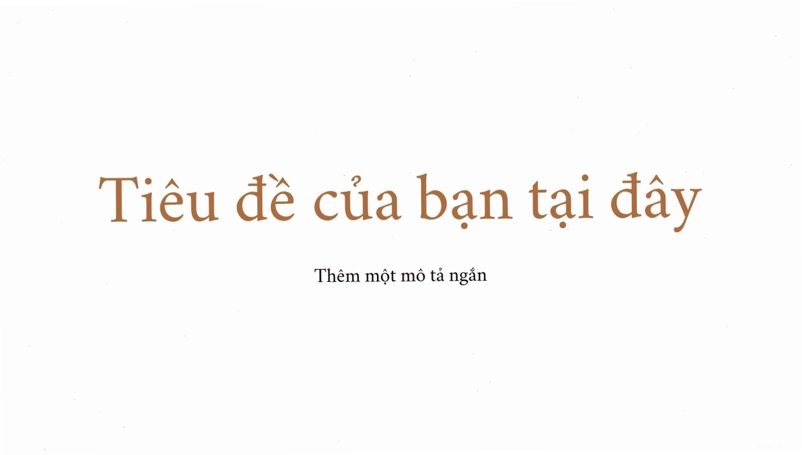 Hình nền bản thuyết trình doanh nghiệp với phông chữ serif tối giản