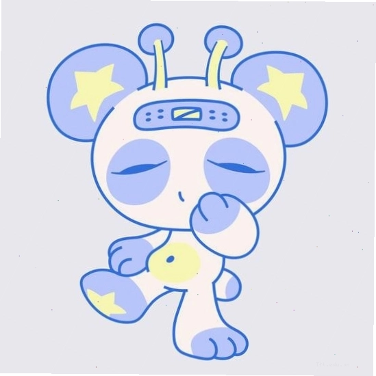 Hình nền chibi cho máy tính với nhân vật người ngoài hành tinh ngộ nghĩnh
