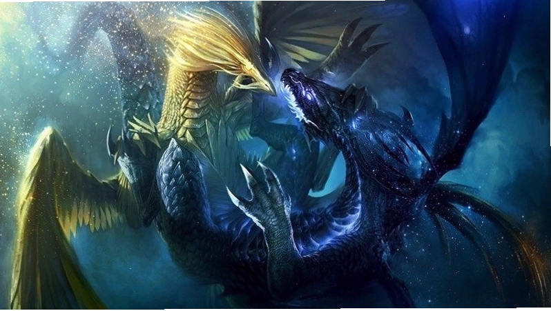 Hình nền cho mệnh Thủy với họa tiết sóng nước cách điệu