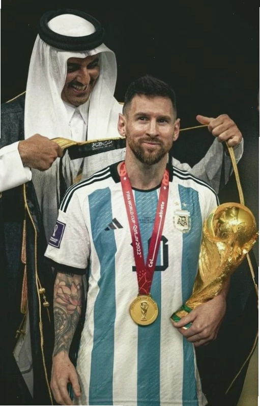 Hình nền Leo Messi 4K vô địch World Cup mới nhất với biểu cảm đầy tự hào