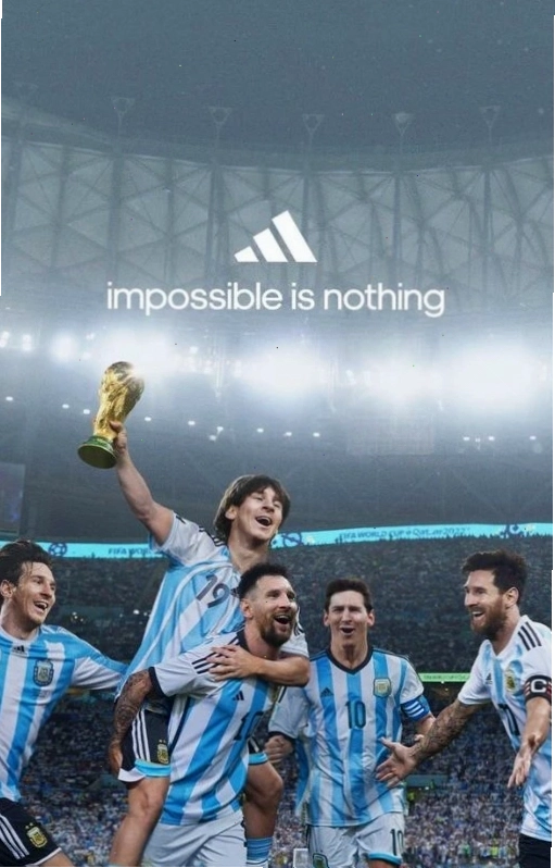 Hình nền Leo Messi 4K vô địch World Cup ngầu lòi trong trang phục thi đấu