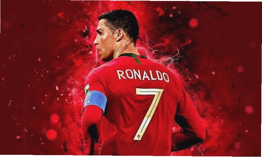 Hình nền máy tính cầu thủ Cristiano Ronaldo 3D