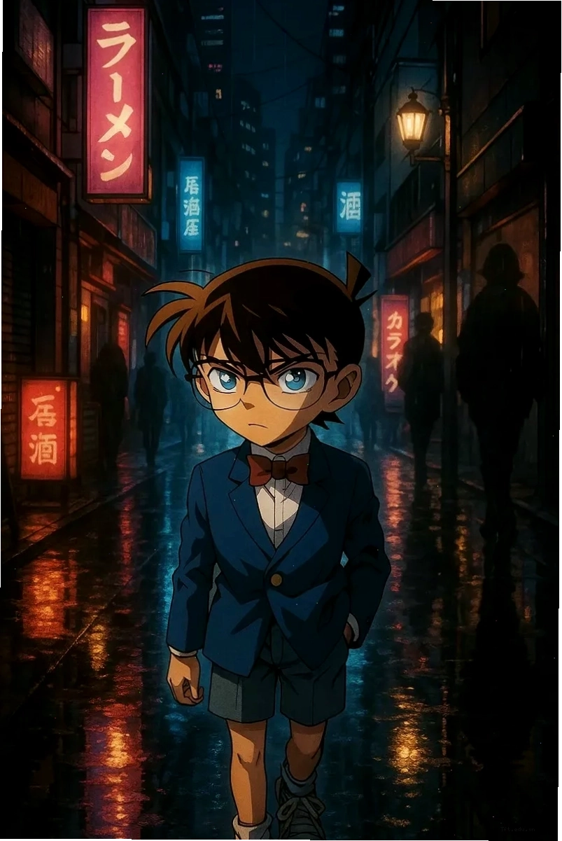 Hình nền máy tính Conan cùng Kaito Kid
