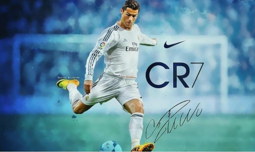 Hình nền máy tính Cristiano Ronaldo với hiệu ứng 3D ấn tượng