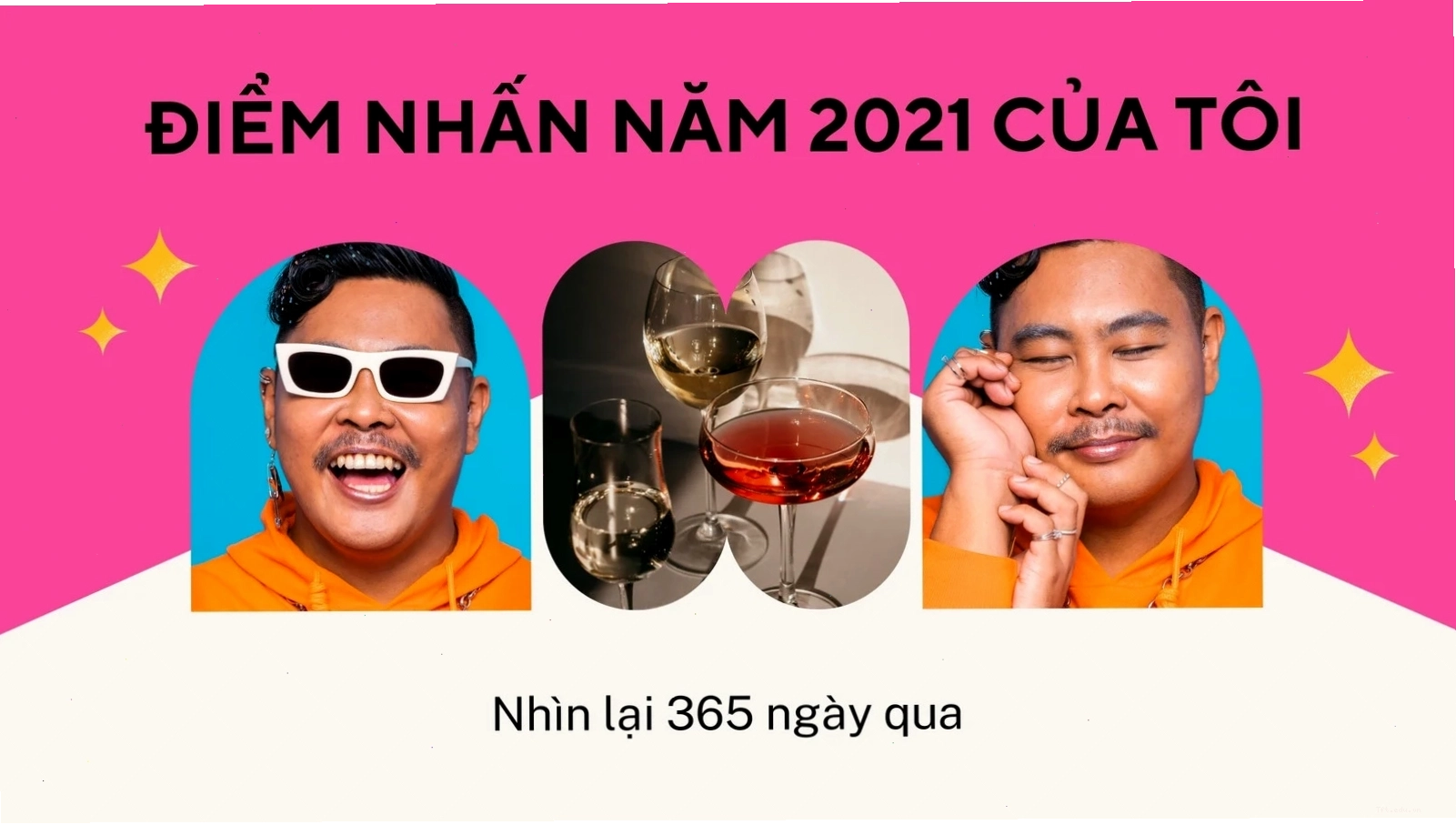 Hình nền năm mới 2026 phong cách tối giản, nhiều màu sắc