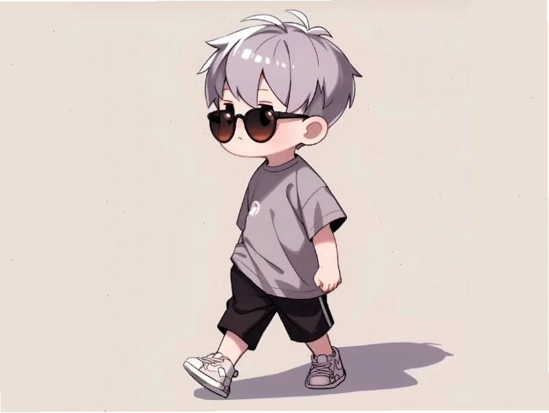 Hình vẽ chibi nam ngầu