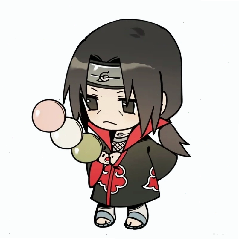 Itachi Uchiha chibi thả tim đầy dễ thương