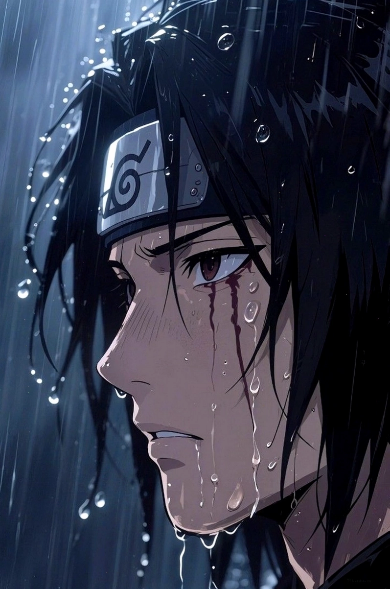 Itachi Uchiha nhìn xa xăm