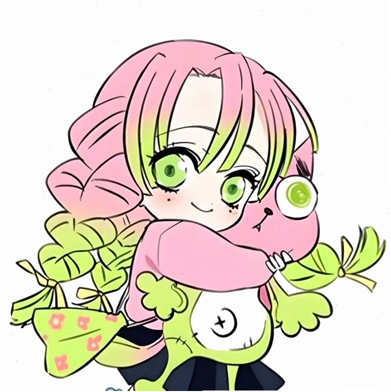 Khám phá phiên bản mini siêu dễ thương của Mitsuri chibi trong trang phục kiếm sĩ