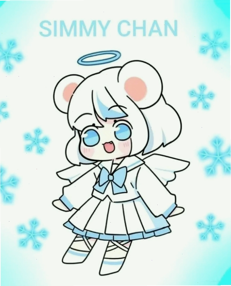 Làm mới màn hình với hình nền mèo Simmy anime