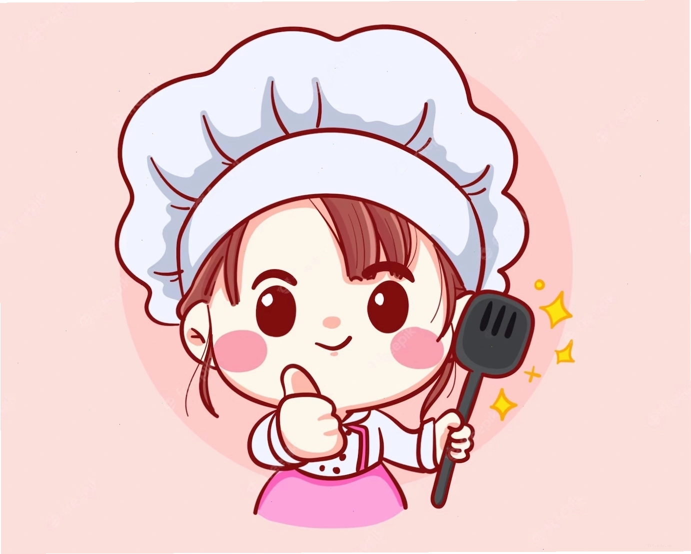 Logo chibi dành cho cửa hàng thời trang trẻ em