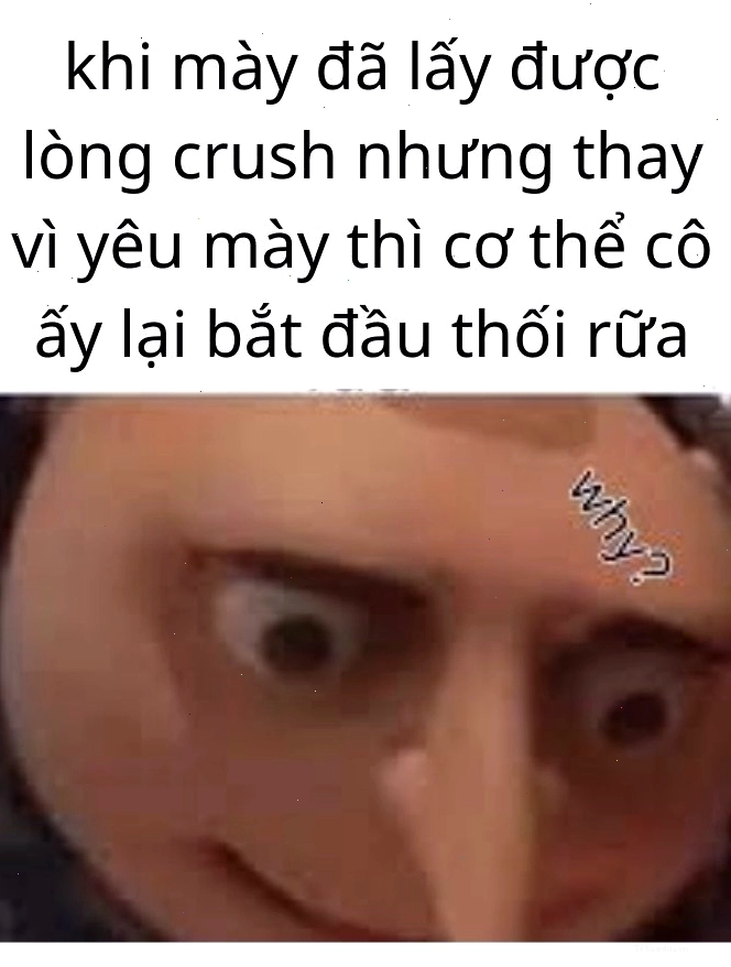 Meme dảk với nội dung hài hước đen tối