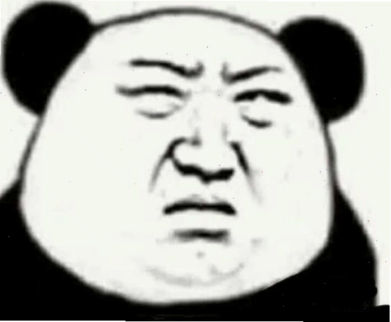 Meme gấu trúc thể hiện sự khinh bỉ
