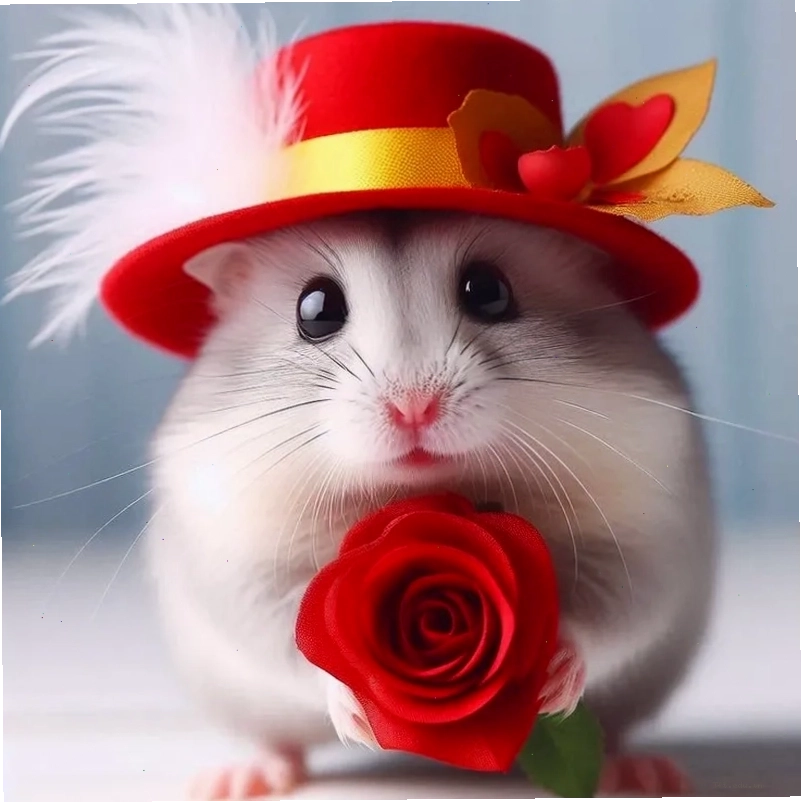 Meme hamster cute làm tan chảy mọi trái tim