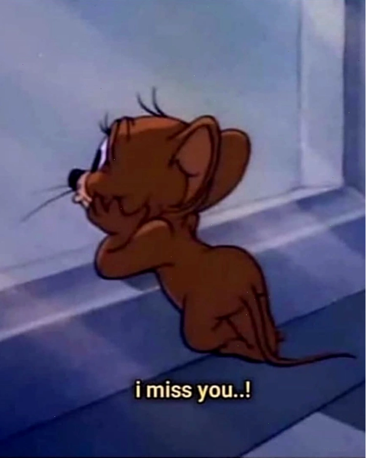 Meme Jerry với gương mặt sâu lắng