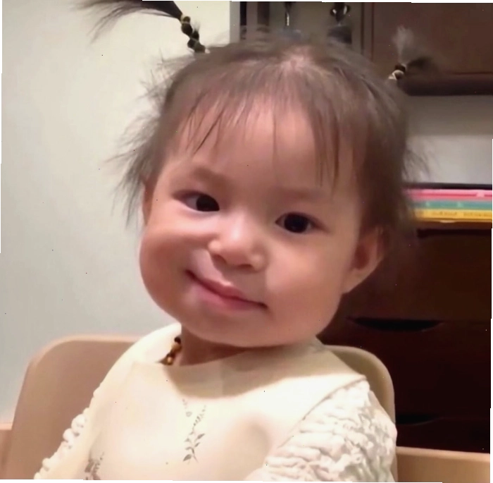 Meme Pam với biểu cảm ngạc nhiên đáng yêu