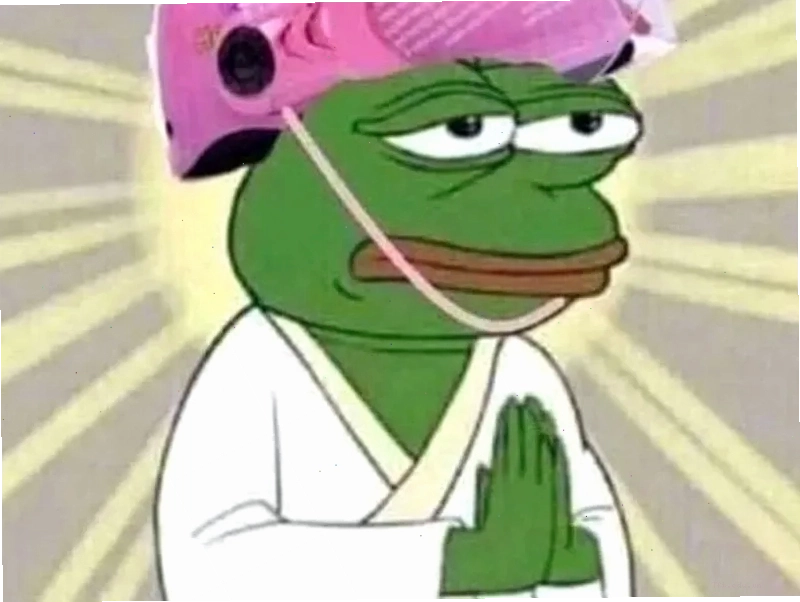 Meme tịnh tâm về sự bình yên