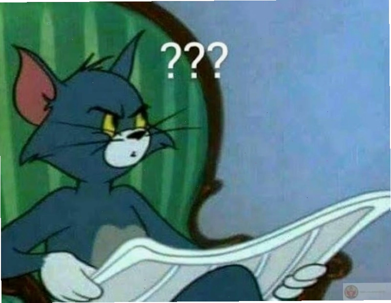 Meme Tom nhìn Jerry.