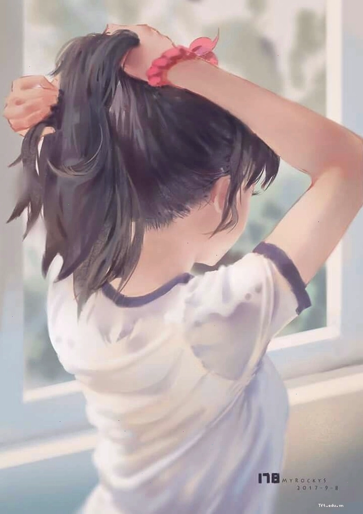 Mèo đen anime trong cuộc sống thường ngày