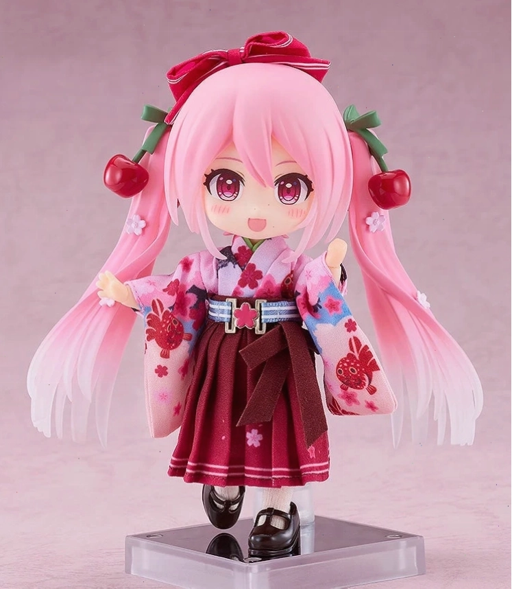 Mô hình Nendoroid Doll Sakura Miku: Hirohako 2025 Ver. (Hirosaki) góc nhìn khác