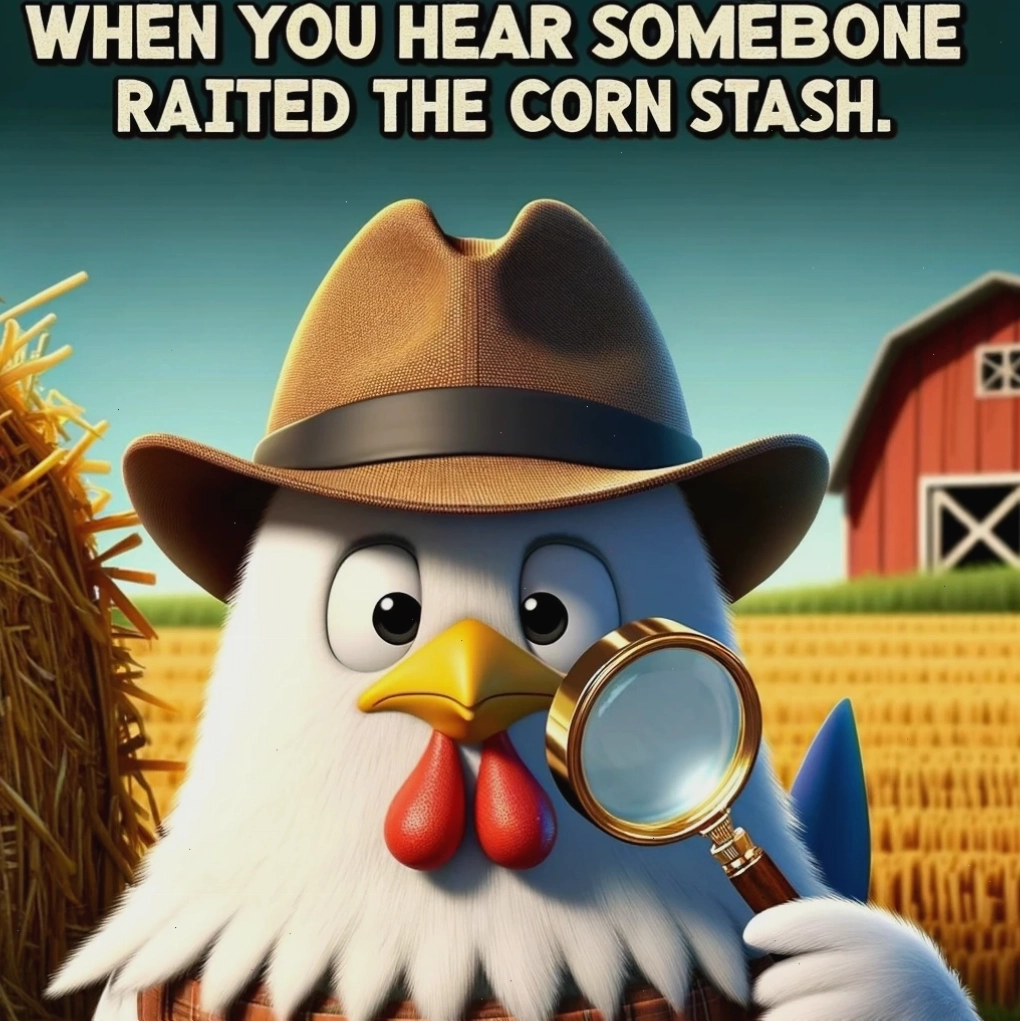 Một chú gà con ngộ nghĩnh với biểu cảm đáng yêu, là hình ảnh khởi nguồn cho nhiều chicken meme