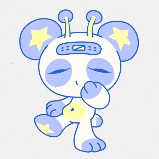 Nhân vật Chibi Anime người ngoài hành tinh màu xanh lá cây dễ thương