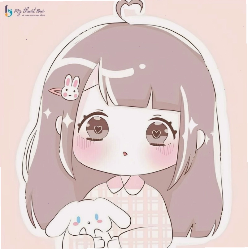 Nhân vật chibi với trang phục fantasy