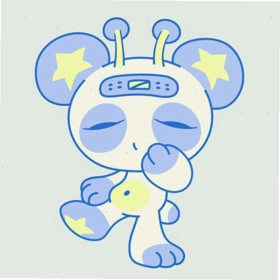 Nhân vật người ngoài hành tinh anime chibi dễ thương