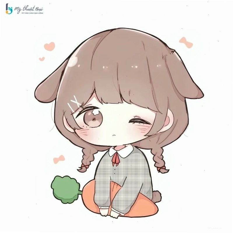 Nhiều mẫu vẽ anime chibi girl khác nhau