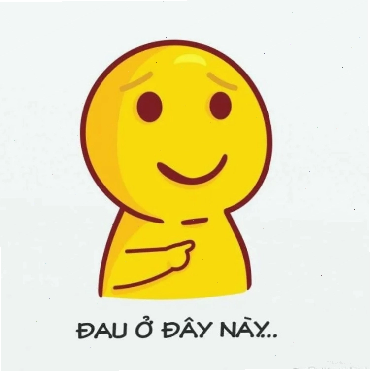 Nó đau ở đây này meme