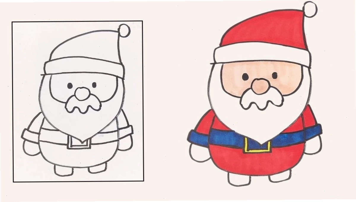 Ông già Noel chibi tặng quà