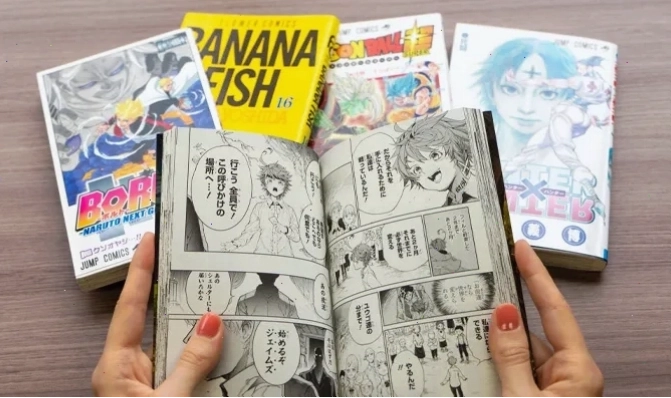 So sánh hình ảnh Anime và Manga
