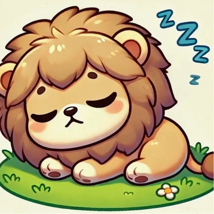 Sư tử chibi cute mang đến niềm vui cho mọi lứa tuổi