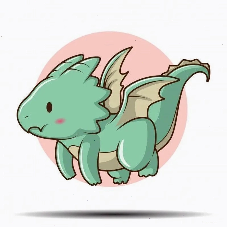 Sưu tầm ngay ảnh con rồng chibi cực đẹp