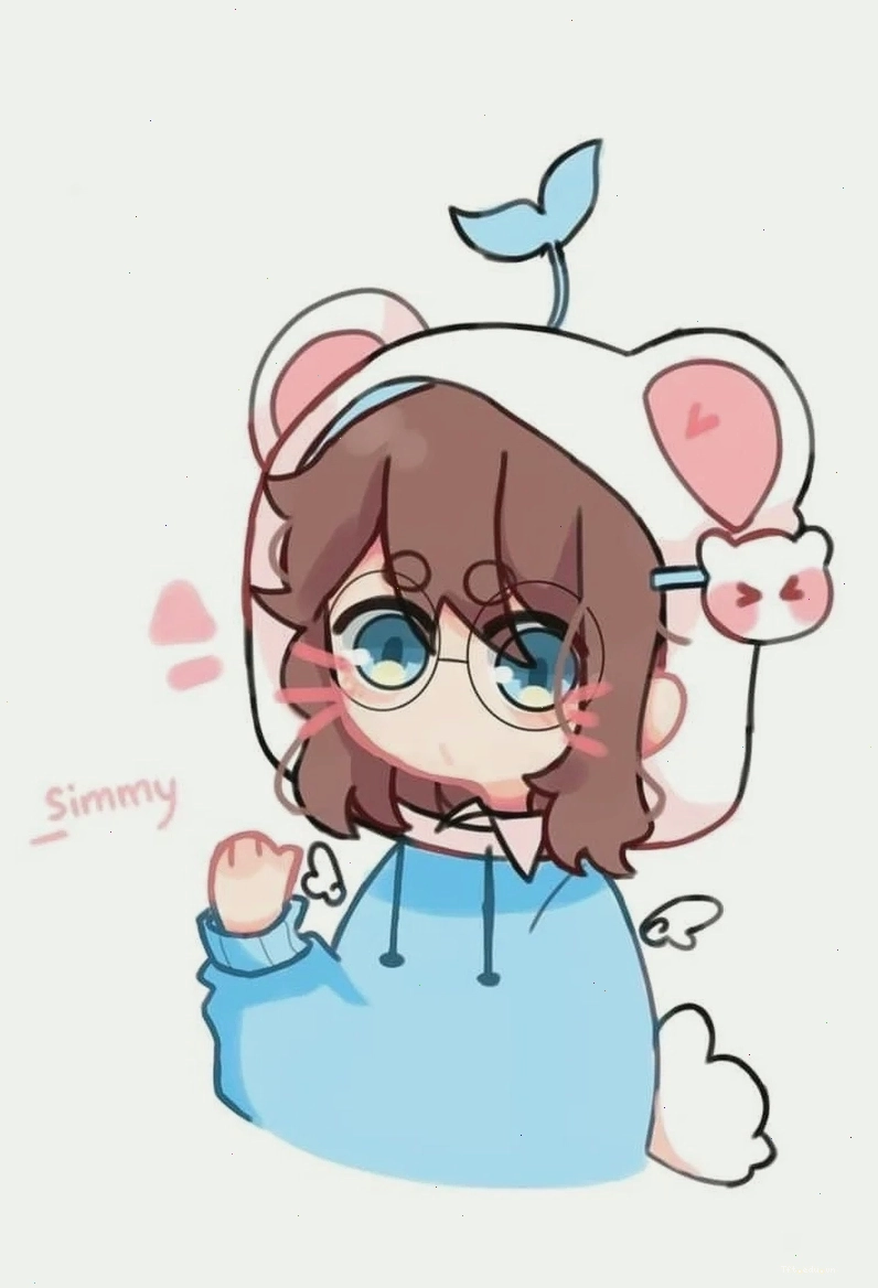 Sưu tập hình ảnh mèo Simmy chibi dễ thương cho điện thoại