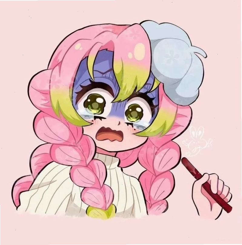 Tải về hình ảnh đáng yêu của Mitsuri chibi cute làm avatar