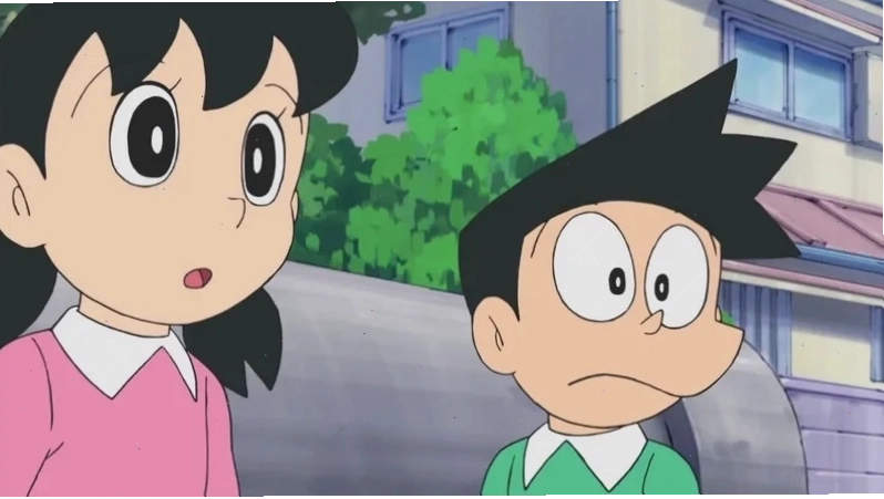 Thể hiện tình bạn hài hước Shizuka và Suneo